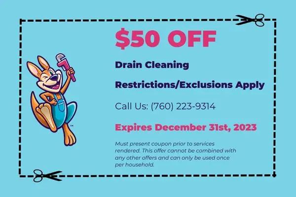 coupon drain cleaning new