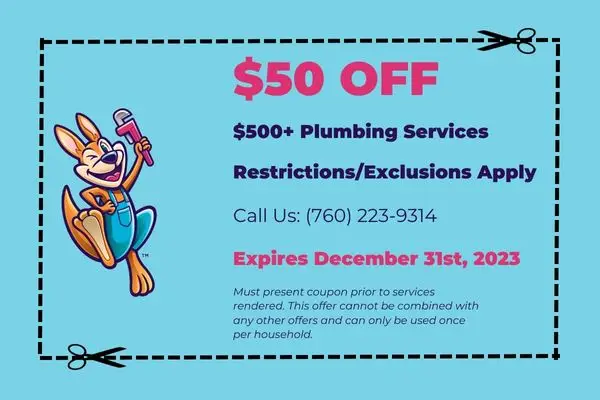 coupon plumbing services new