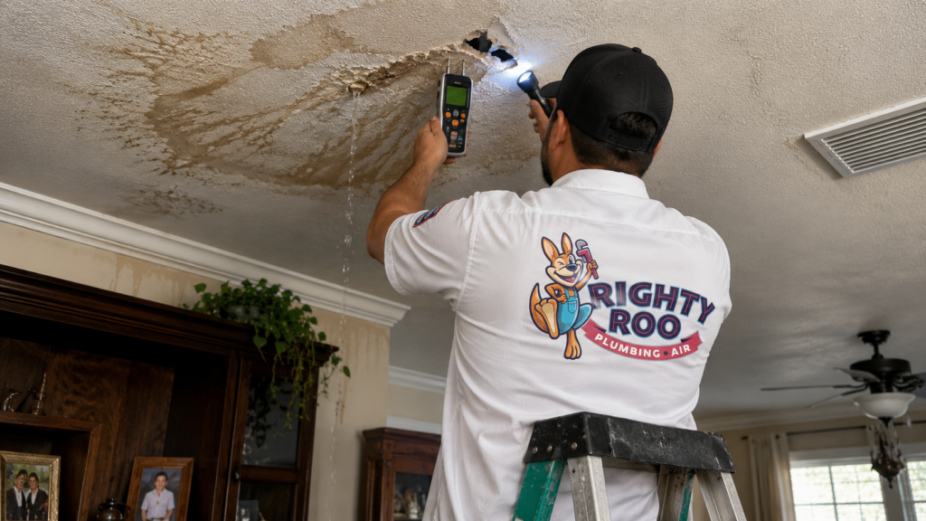 emergency ceiling leak detection